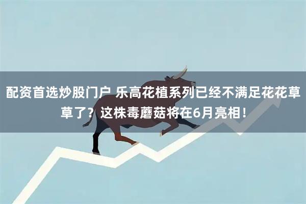 配资首选炒股门户 乐高花植系列已经不满足花花草草了？这株毒蘑菇将在6月亮相！